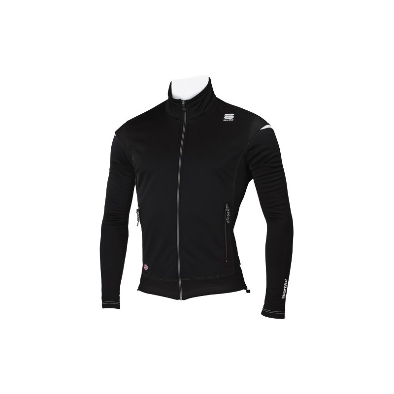 разминочная куртка Sportful Squadra WS JACKET чёрная разминочная куртка Sportful Squadra WS JACKET чёрная